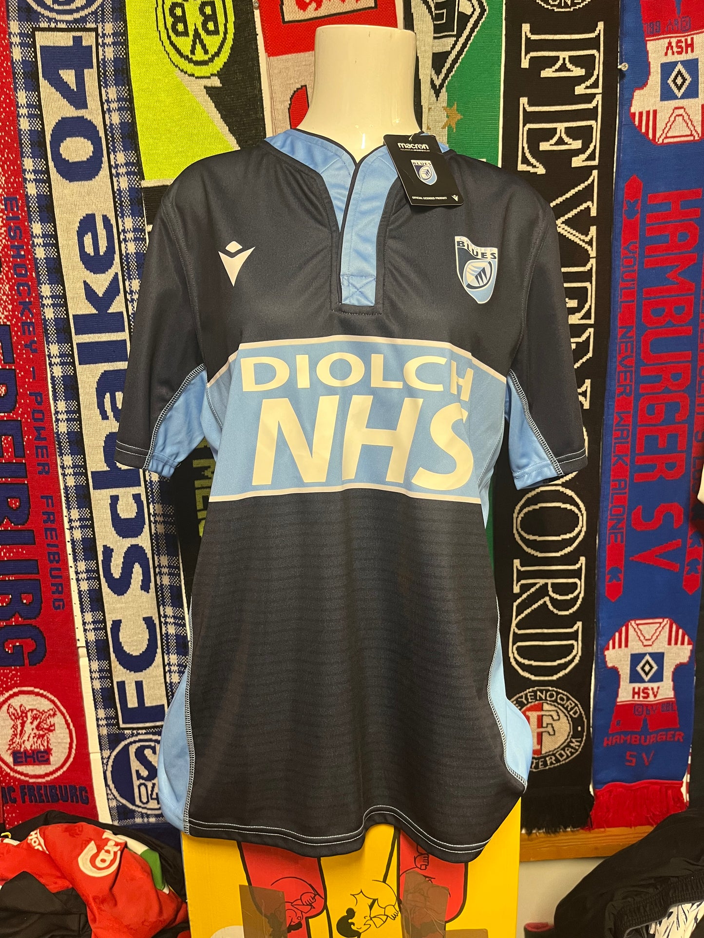 Cardiff Blues “Diolch NHS” Limited Edition L