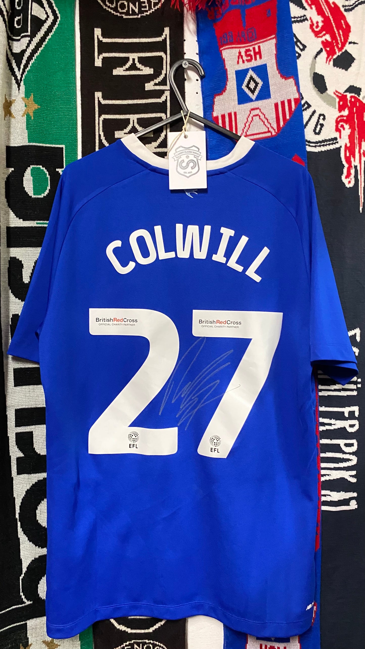 Cardiff Home 22/23 #27 Colwill Signed M
