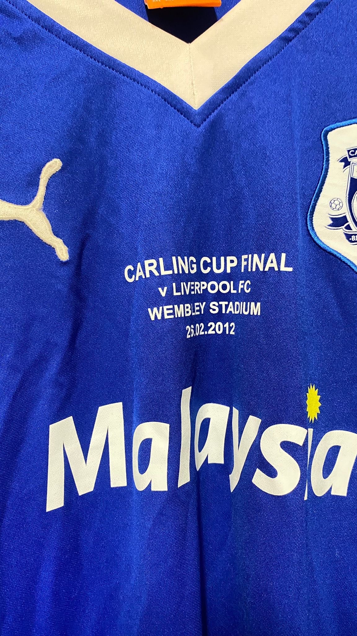 Cardiff Home Carling Cup Final 2012 2XL