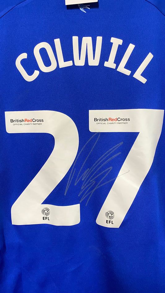 Cardiff Home 22/23 #27 Colwill Signed M
