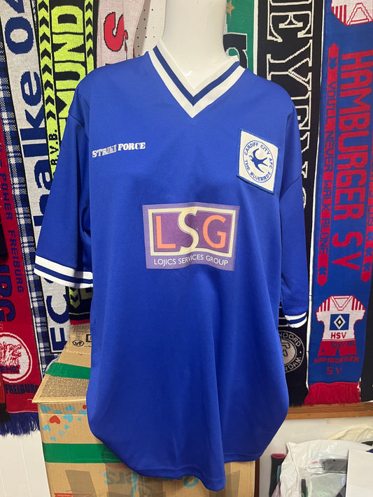 Cardiff City Home 00/01 - Cup Shirt XL